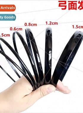 Summer simple thin edge hair band black teeth -slip wash fac