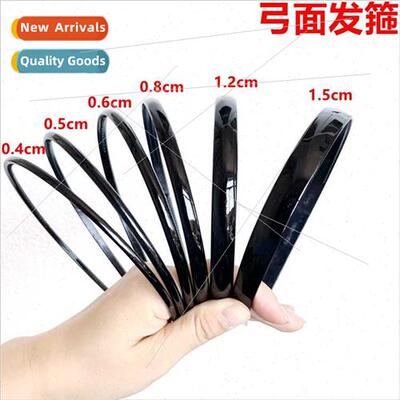 Summer simple thin edge hair band black teeth -slip wash fac