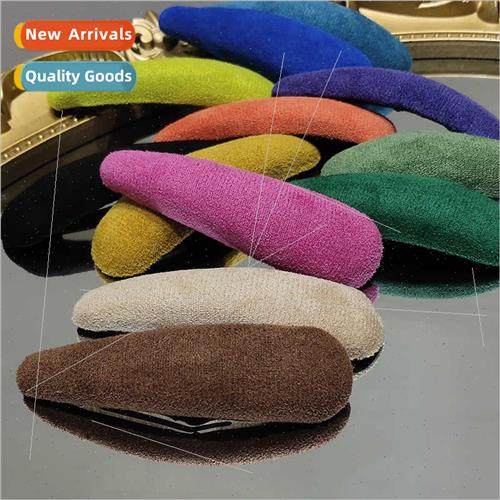 bb clip Korean sweet colorful water drop sponge hair clips g