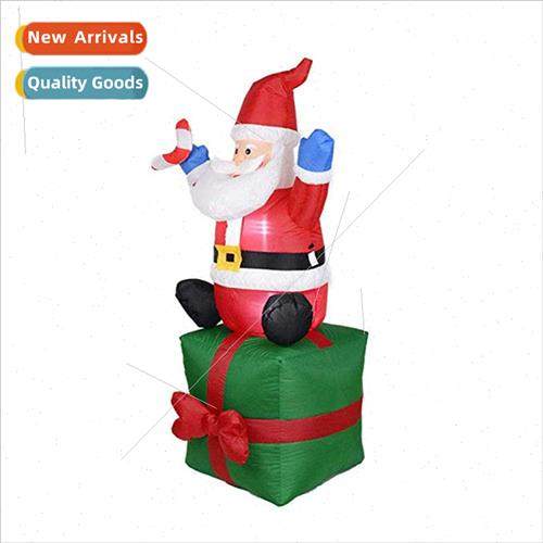 1.8 meters gift package Santa Claus inflatable air model Chr