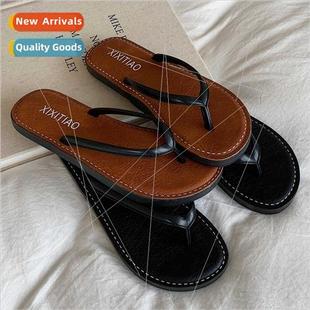 retro soft clip wear outside ins bottom flat leisure mple