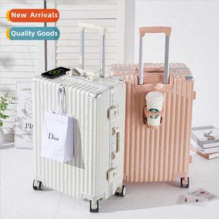 luggage stu functional male Multi female trolley travel case