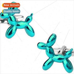 Green Balloon Rabb Animal Deer French Dog Cufflin Collection