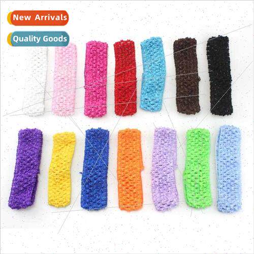 Children crochet hairb4cm Korean silk environmental knting e
