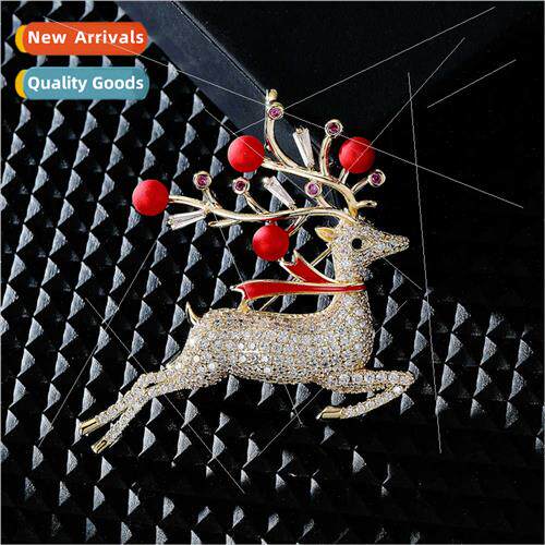 Korea fashion a deer have you elk brooch atmosphere animal C
