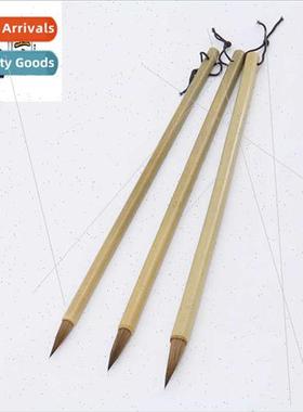 Student Wolf Hair Brush Bamboo Stick Wolf Hair Brush Calligr