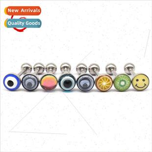 Europe Devil Eye Tongue Spike Smiley Tongue Spike Snake Ring