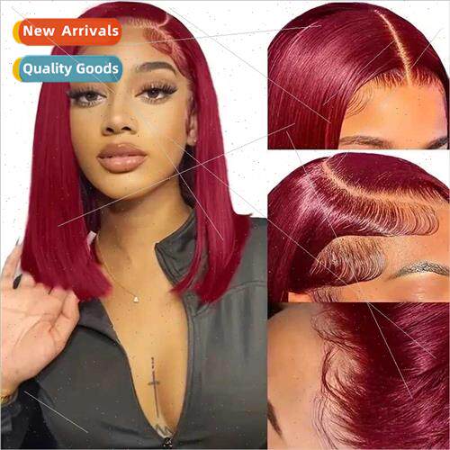 Europe fashion wig o head center parted short wig head set f