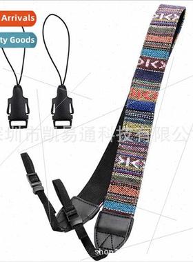 Nostalgic Retro Ethnic Shoulder Strap SLR Camera Strap Carry