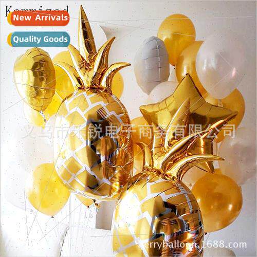 Fruit Golden Pine适用Apple Balloon Shape Wedding Birthday Pa