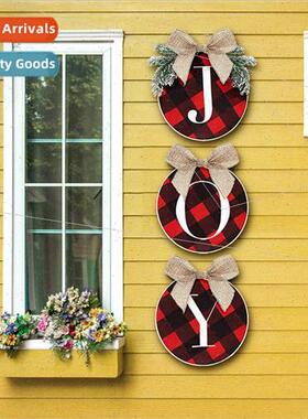 New Christmas decorations home windows doors staircase scene