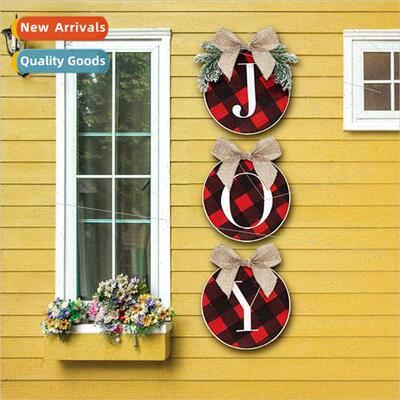 New Christmas decorations home windows doors staircase scene
