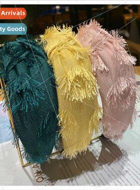 simple wash face wide edge super fairy hair card hair band o