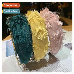 simple wash face wide edge super fairy hair card hair band o