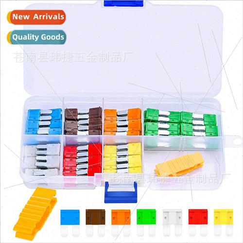 105pcs Automotive Small Long Foot Plug-in Fuse 5A-30A Boxed