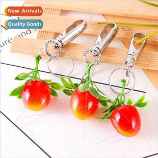 apple keychain three fru penda dimensional Creative