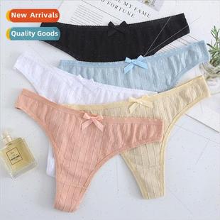 3PCS/Set Womens Panties G-string Thong Comtable Underwea