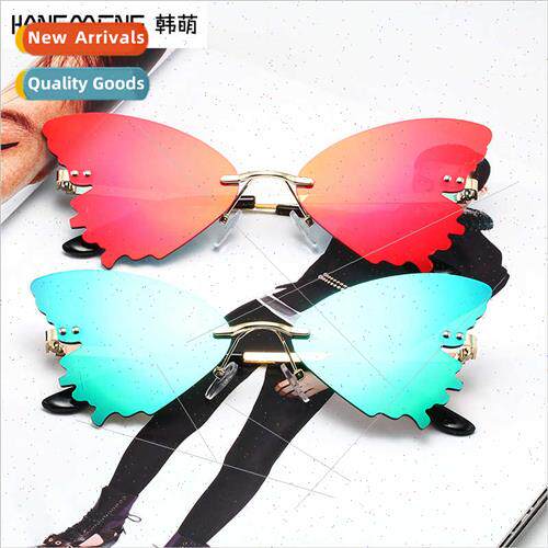 New butterfly set shooting sunglasses women dazzle ocean pie