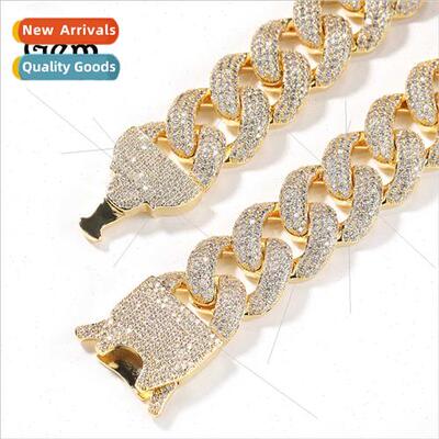 Europe 20MM encrypted Cuban chain male hip-hop fashion new s