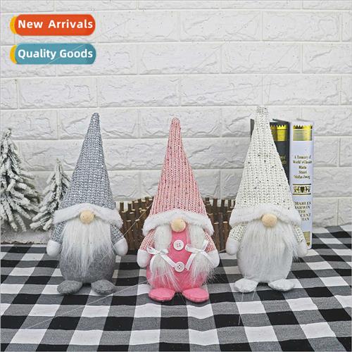 Faceless Old Man Doll Window Display Christmas Decorations S