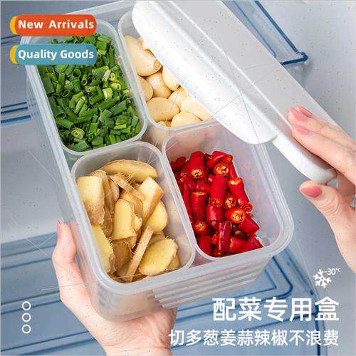 Kchen onion ginger garlic storage box four compartments plas