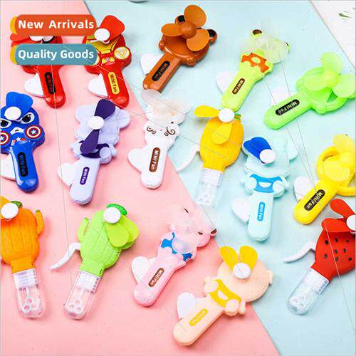 Cute cartoon hcrank fan hpressure manual mini fan portable p