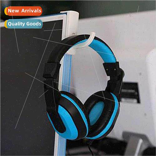 Headset rack computer headset storage hooks Internet cafe he