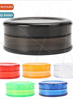 Diameter 60mm Manual Grinder Cigarette Shredder Triple Plast