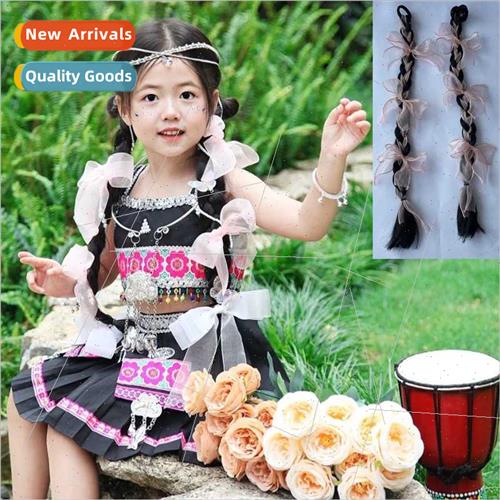 Hani Princess children wig braids girls playful cute dirty b