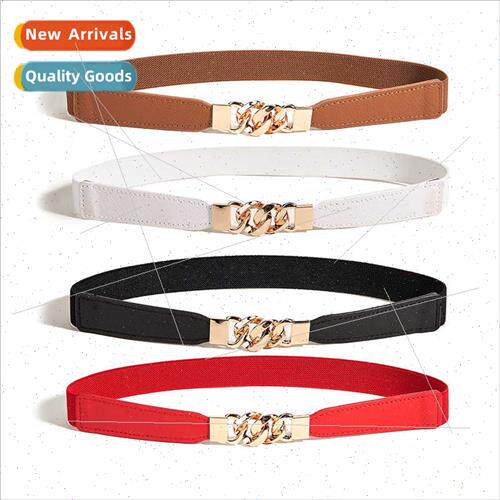 Belt female thin belt skirt coat fashion versatile simple me