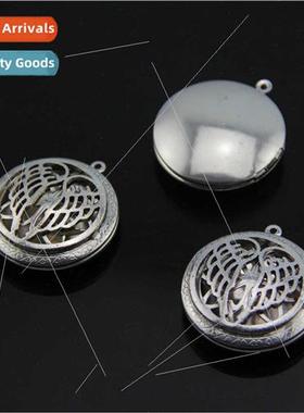 Europe magic box pendant DIY jewelry accessories hollowed ou