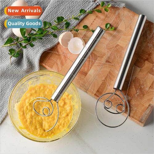 Stainless Steel Tube Handle Flour Double Eye Coil Mixer Hous