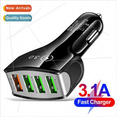 2.4A 4USB car charger car charger multi-port car charger one
