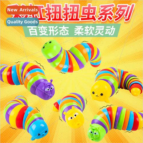 Plastic decompression hundred change twisted worm children b