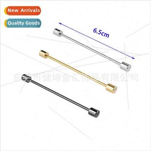 Lapel Pin One Fashion Clip Men piece Colla Cylindrical