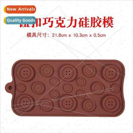 Button Chocolate 457 Soap Mould Chocolate Cookie Mould Cake