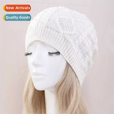 M1011 single-layer rhombus hollowing caps men women in fall