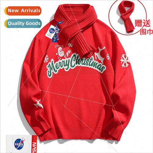 couple sweater men women  2023 winter new nd American letter