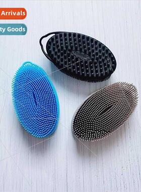 Bath Brush wh Buckle 265 Soft licone Body Brush Shower Gel E
