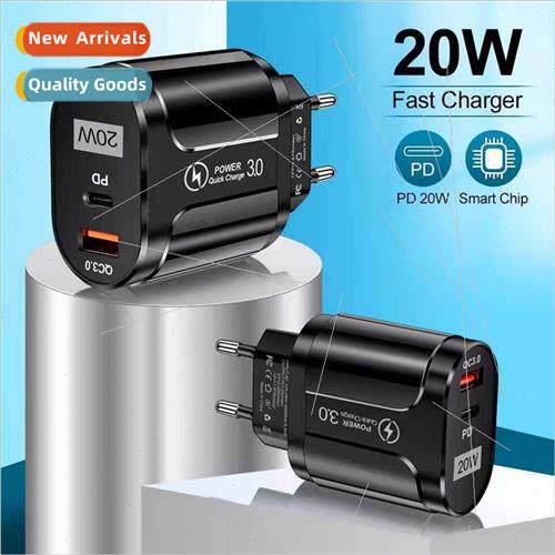 PD20W+QC3.0 Cell Phone Fast Charger Dual Fast Charger Cell P