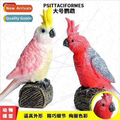 Animals solid wild birds parrots animal toys decorative orna