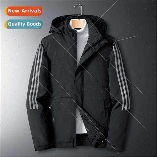 Cotton jacket men L-8XL large size winter new loose casual c