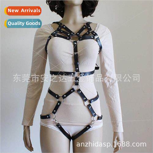 sq104 new Europe popular hot sexy bondage belt PU one-piece