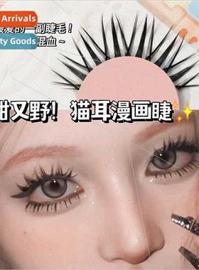 Cat Ear Manga Eyelashes ~ Whole Terms Natural Imp Sweet Wild