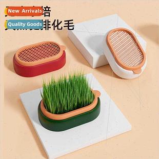 Cat Grass Pot Plants Lazy Soilless Hydroponic Grow Box Cat G