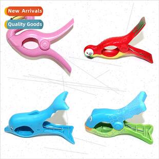 Plastic cute animal flamingo dolphin parrot sun lounger beac