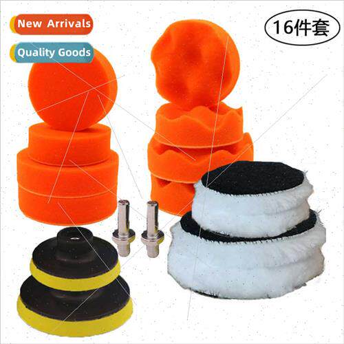 Sponge Polishing Wheel Combo Set 3 inch 5 inch 16pcs Auto De