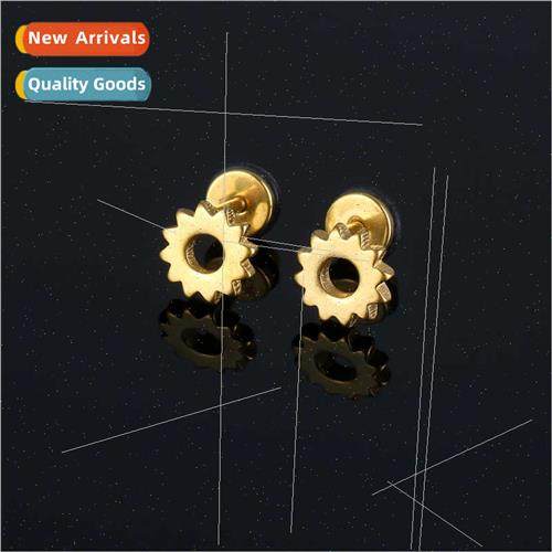 stainless steel ear bone nail simple wildcard round rivets e