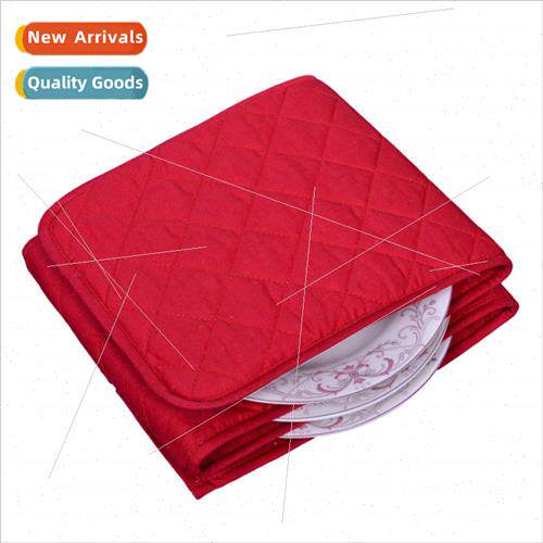 Aluminum Foil Plate Warmer wh Red Cotton Cover Electric Plat