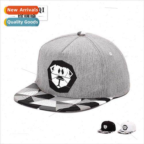 Korean  cotton hip-hop hat men women stereo rubber flat cap